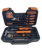 CARTMAN Orange 39-Piece Tool Set - General Household Hand Tool Kit