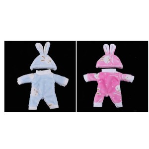 Bonnet De Combinaison En Peluche Douce Pour Poupee Bebe Mellchan De 25 Cm Ebay