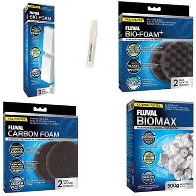 Inland Seas Fluval FX4/FX6 Canister Filter Semi Annual Maintenance Kit Bundle...