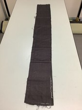 Japanese Vintage Kimono Fabric cloth Boro pure silk black scrub dirt 52.7x7.4in