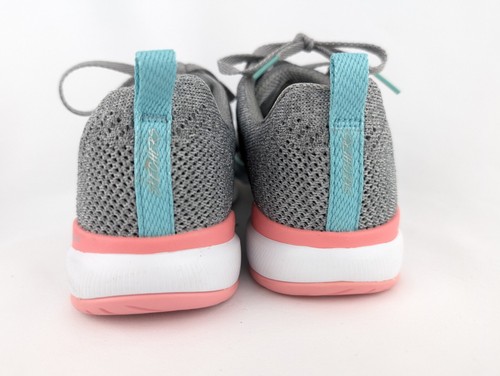 Zapatillas deportivas SKECHERS Skech-Knit ligeras para mujer grises zapatos espuma viscoelástica talla 6,5 - Imagen 9 de 13