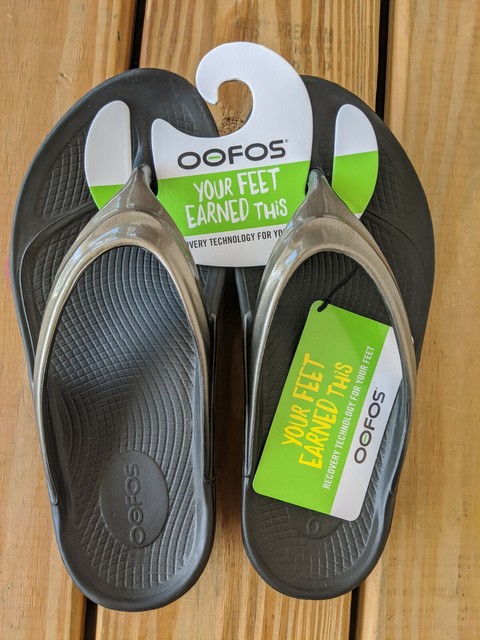 OOFOS OOlala Latte Thongs - Size US M5 W7 for sale online | eBay