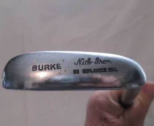 Burke Nub Iron No Unplayable Ball Short Golf Club 13" - Picture 2 of 2
