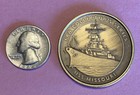FRA collector series, USS Missouri bronze token — photo 2