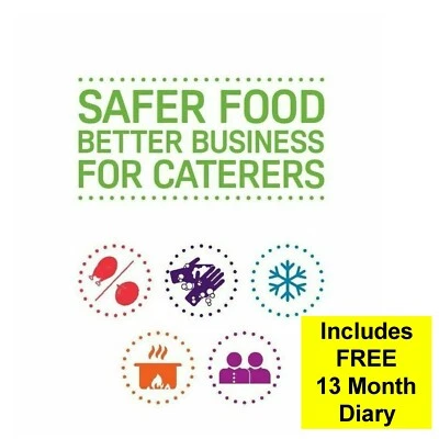 HARMONYDELTA PUBLISHING Safer Food Better Business Caterers 2026 SFBB + 13 Month Diary + Temp in 1 Book.