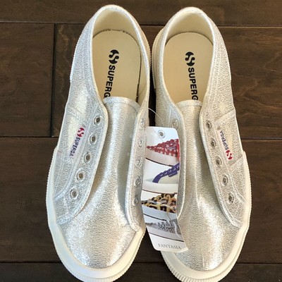 superga womens silver