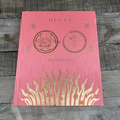 GUCCI Holiday 2018 Gift Price Catalog Hardcover Coffee Table Book