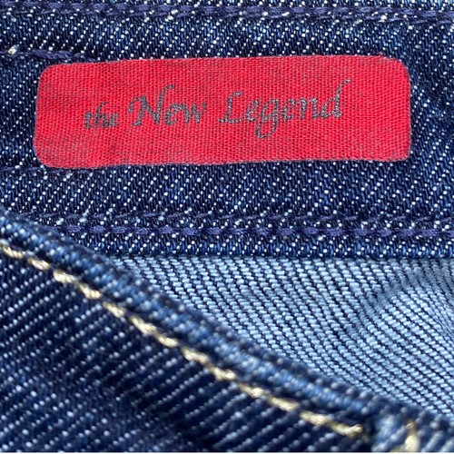 AG Adriano Goldschmied The New Legend Flared Women Regular Sz 24 Dark Blue Jeans - Picture 2 of 18