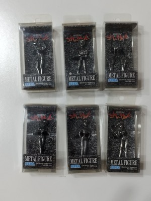 Evangelion 6 metallic figure Sega - Shinji - Rei - Asuka - Misato - Kaworu - Eva