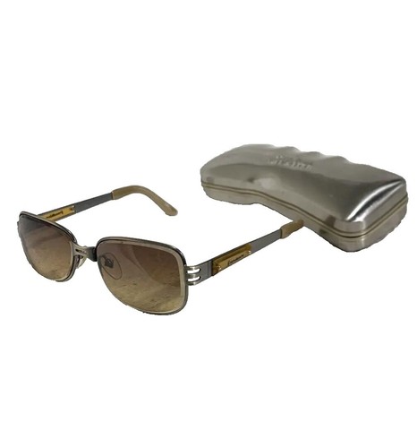 Jean Paul Gaultier Archive Metal Frame Sunglasses CLR Men's 56