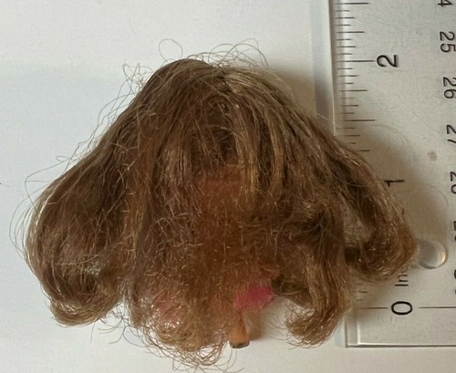 Vtg Mattel Lottie Locket Liddle Kiddles Lucky 1976 Doll No Hair Ties 2" Pls Read - Picture 8 of 9