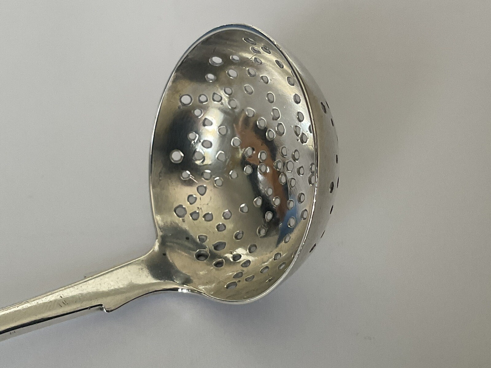 Lovely Scottish Georgian Solid Silver Sugar Ladle by William Peat Edinburgh 1827