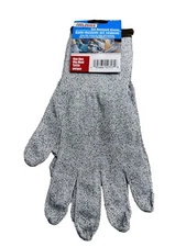 Tool Bench Cut Resistant Gloves One Size Glass Fiber Safety Reinforced Hardware