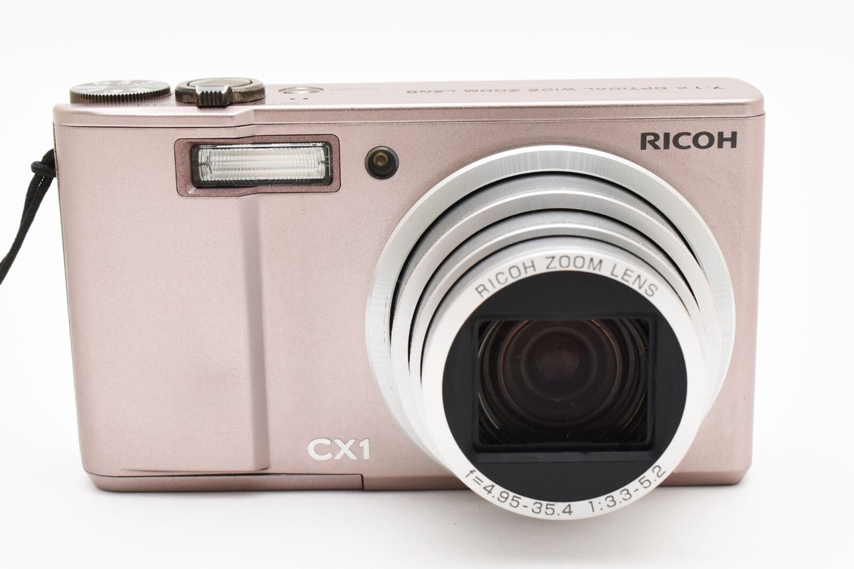 RICOH CX1 ピンク RICOH CX1 Compact Digital Camera 9.2MP 7.1x Optical Zoom