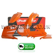 KTM 380SX SX 380 2001-2002 Orange Polisport Plastics Kit Fairing Panel Set