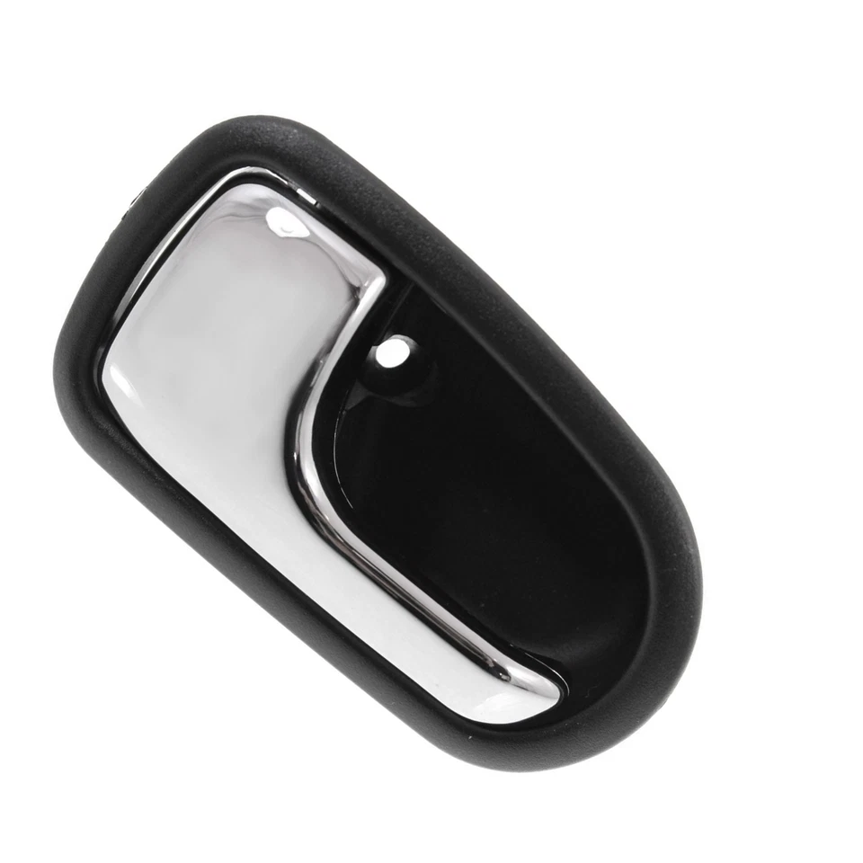 前内门把手适用于 1993 - 1997 年马自达 626 95-03 Protege 铬和黑色 — 第 2/4 张图片