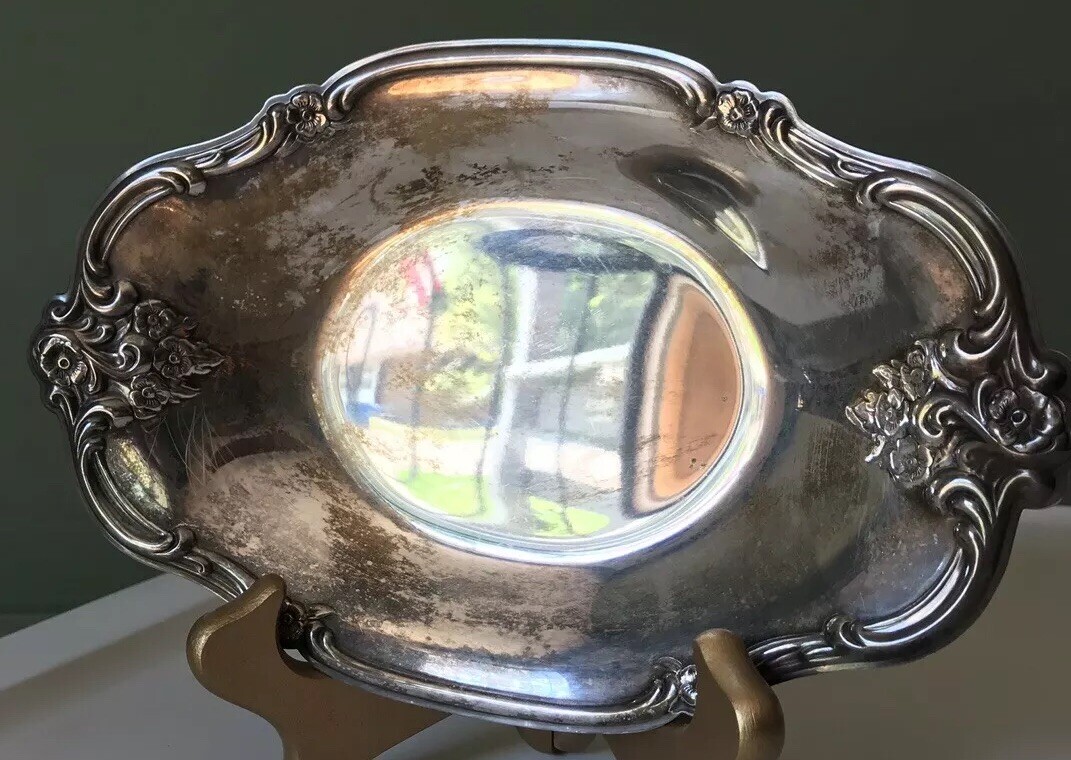 International Silver Company #448 Silver-Plate Candy Dish | eBay