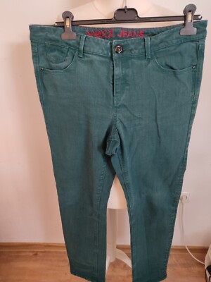 Mexx cool slim jeans petrol green size 32/33 top WM822