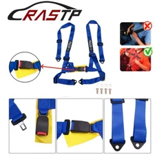 RASTP 2" 4-Point Adjustable Racing Belts Harness Shoulder Straps