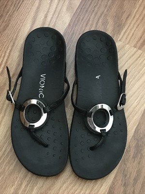 vionic karina sandals black