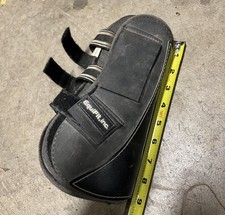 Equifit Open Front Tendon Boots, Horse Black Pair