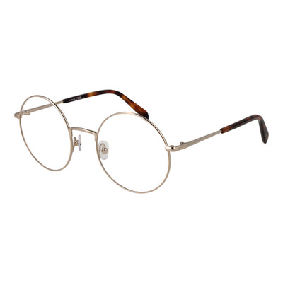 Pucci Damen Sonnenbrille EP5255 032 Gold Vollrand Metall Runde Fassung 53Mm