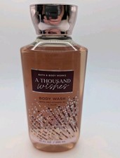 Bath  Body Works "A Thousand Wishes" Shower Gels Body Wash 10 Oz 295 mL NEW