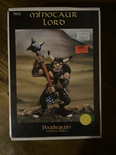 Harlequin Metal Miniatures Box Set #7913 Morrow the Terrible Giant Minotaur Lord