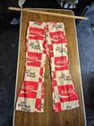 Vintage 70s Coca-Cola Bell Bottom Pants Drawstring Sz S