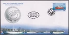 Falkland Islands 2007 QEII Fisheries 60p Used on Official First Day Cover SG1070