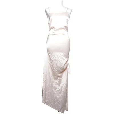 Unterkleid, Größe: S, Beige, Einfarbig, Satin, Damen #ddn - Bild 1 von 4