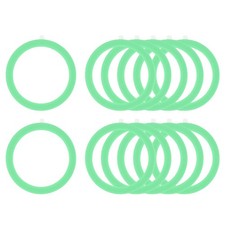 Universal Round Magnetic Adapter Ring, 12 Pcs Sticker Ring, Light Green