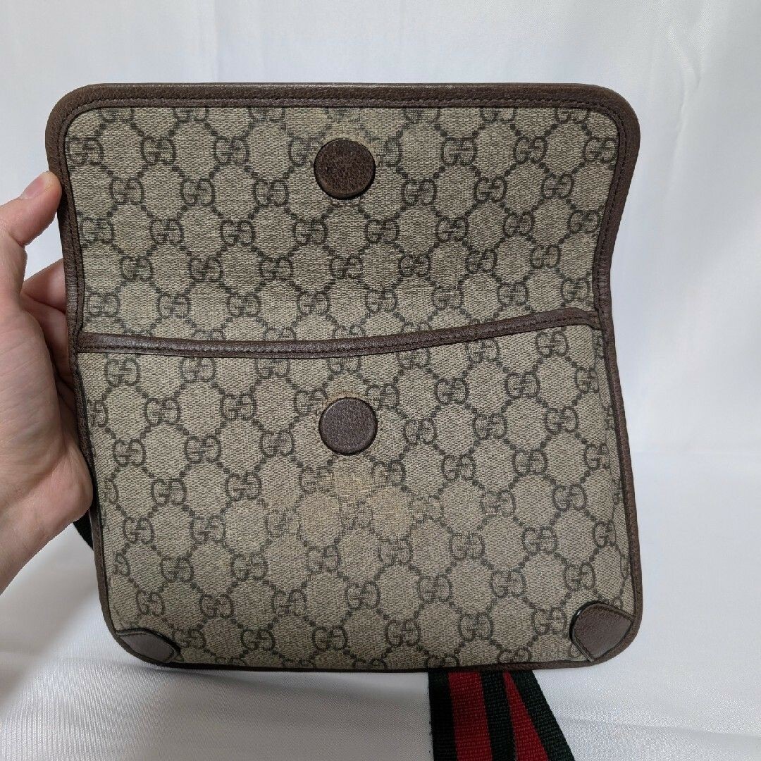 GUCCI Neo Vintage GG Supreme Tiger Belt Bag Web Stripe 493930 Auth thumbnail 8