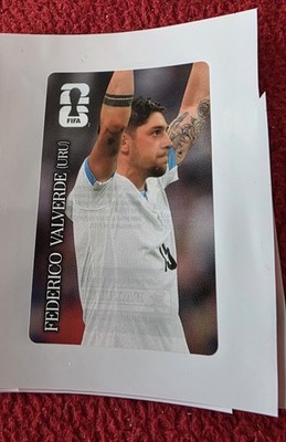 Panini WM 2026 Coca Cola Sticker - Federico Valverde (Uruguay)