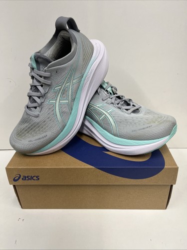 ASICS Gel-Nimbus 27 Women's Running Shoes Size 7.5 WIDE USED - CLEANED with box