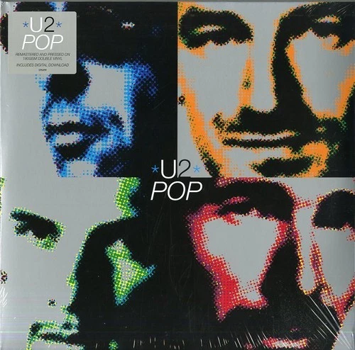 U2 POP 2017 REMASTERED 180GRAM VINYL 2LP  NEW AND SEALED
