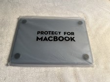 Soonjet 13   Hard Shell Case For MacBook - Matte Black, 2-Piece Protective Cover