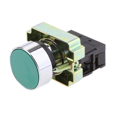 XB2-BA31 Green Momentary Self-Reset Flush Push Button Schalter 1 Nein N / O 22mm