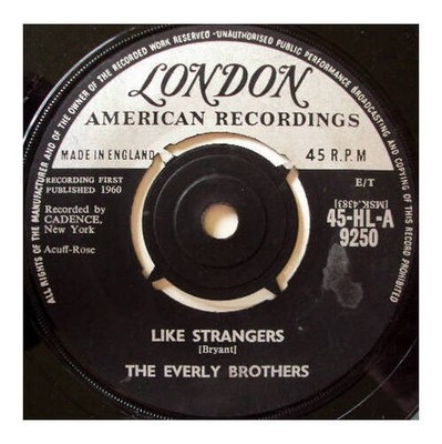Everly Brothers - Like Strangers / Leave My Woman Alone (VINYL)