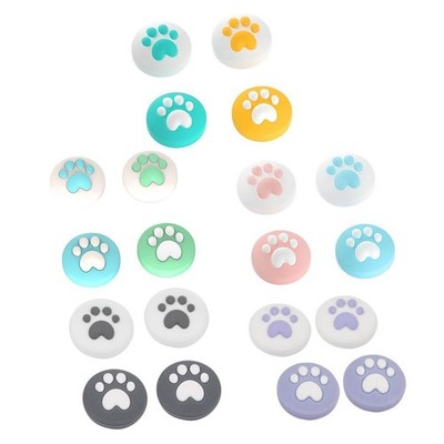 4x Cat Paw Stick Joystick Grip Caps Covers Spiel für Nintendo Switch / Lite