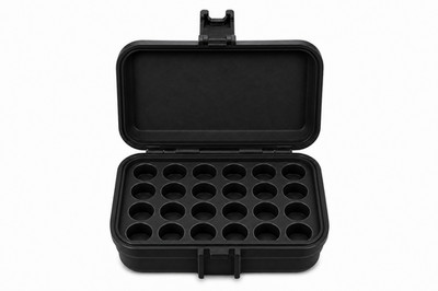 Peptide / Insulin 24 Vial Storage Case - 3ml Lab Vial Organizer