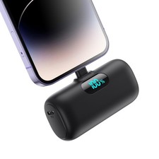 Mini Portable Charger for iPhone,Upgraded 5000mAh PD Fast Charging Battery Pa...