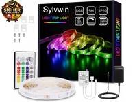 Led Streifen 5M Rgb, Led Strip Lichterkette Mit Fernbedienung,Led Stripes