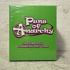 Puns Of Anarchy Party Game Outrageous Pun-Making 3-5 Players New