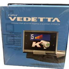 2012 Cobra VEDETTA - SLR 500 RU - Radar Detector - Russian Version - Brand New