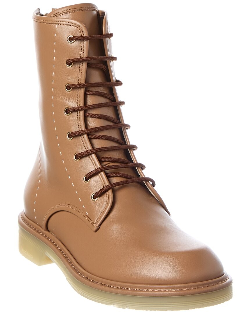 Max Mara Urban Leather Combat 38 93390₽
