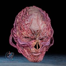 Stranger Things Themed Cosplay Vecna Mask Wearable Display Kit