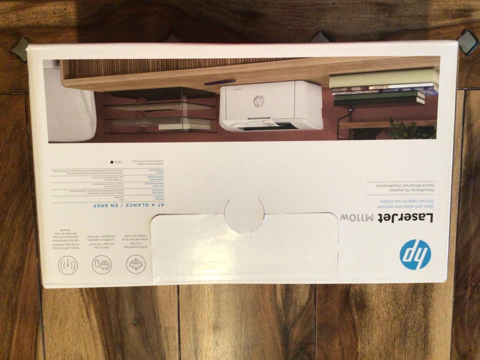 HP LaserJet M110w Laser Printer, Black And White Mobile BRAND NEW!! - Image 2 of 4