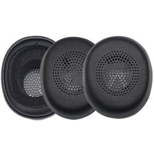1Pair Protein Leather Ear Pad Ear Cushions Cover for Evolve2 30 MS Headphone