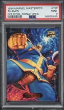 1994 Fleer Marvel Masterpieces Gold Foil Sign...